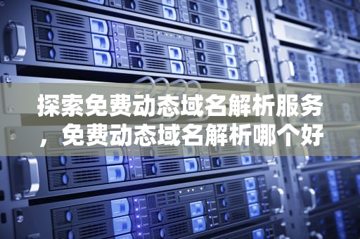 探索免费动态域名解析服务，免费动态域名解析哪个好
