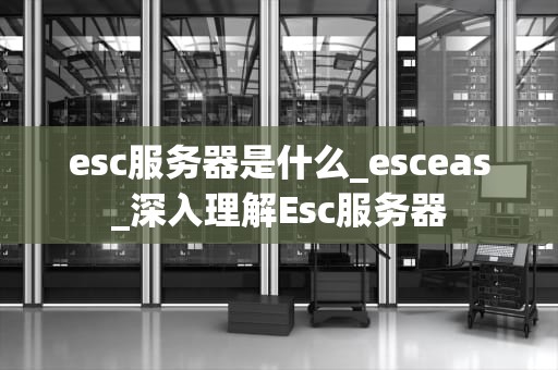 esc服务器是什么_esceas_深入理解Esc服务器