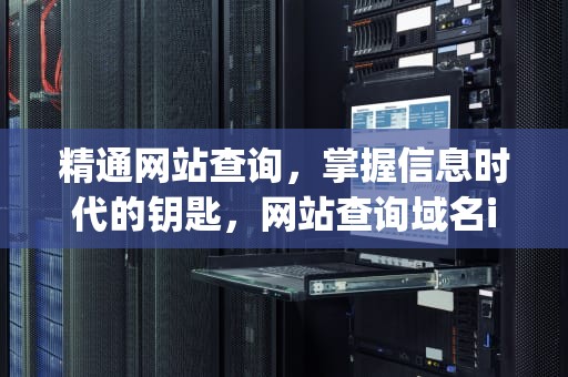 精通网站查询，掌握信息时代的钥匙，网站查询域名ip