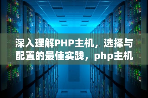 深入理解PHP主机，选择与配置的最佳实践，php主机是什么