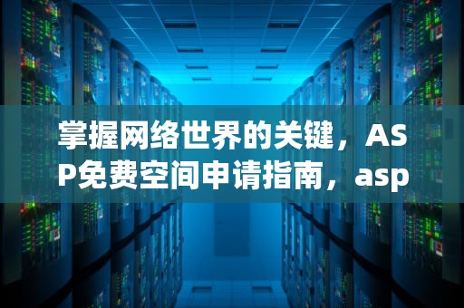 掌握网络世界的关键，ASP免费空间申请指南，asp免费空间试用