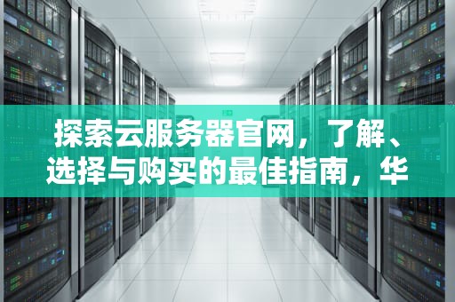 探索云服务器官网，了解、选择与购买的最佳指南，华为云服务器官网