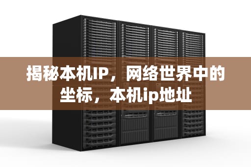 揭秘本机IP，网络世界中的坐标，本机ip地址