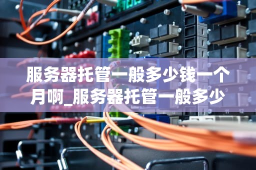 服务器托管一般多少钱一个月啊_服务器托管一般多少钱一个月啊_服务器托管费用的全面解析