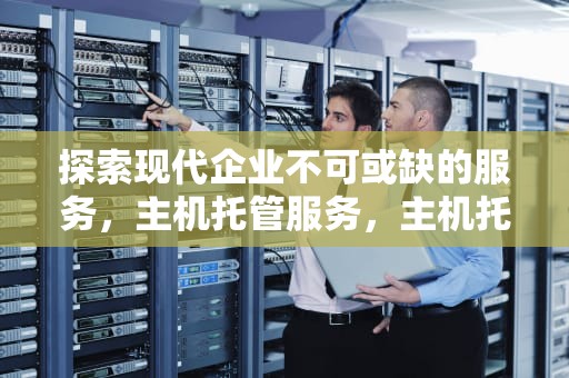 探索现代企业不可或缺的服务，主机托管服务，主机托管服务商
