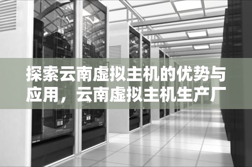 探索云南虚拟主机的优势与应用，云南虚拟主机生产厂家