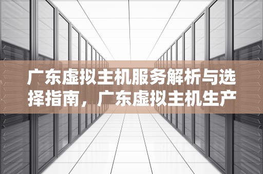 广东虚拟主机服务解析与选择指南，广东虚拟主机生产厂家