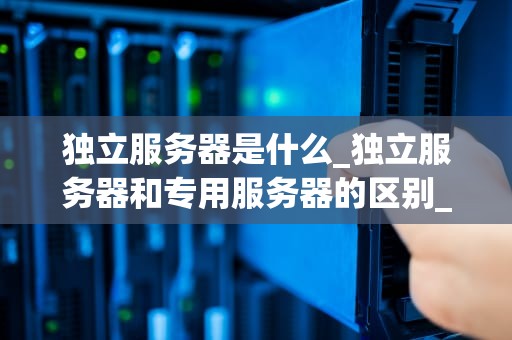 独立服务器是什么_独立服务器和专用服务器的区别_独立服务器的全面解析