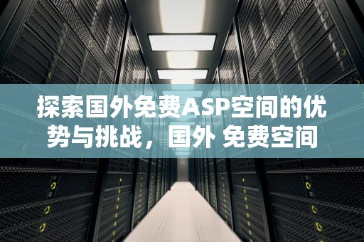 探索国外免费ASP空间的优势与挑战，国外 免费空间