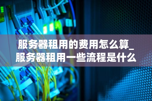 服务器租用的费用怎么算_服务器租用一些流程是什么流程_服务器租用费用的计算方法