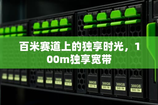 百米赛道上的独享时光，100m独享宽带
