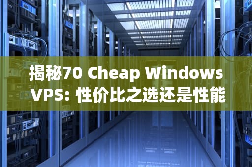 揭秘70 Cheap Windows VPS: 性价比之选还是性能陷阱？70cheapwindowsvps老1B的简单介绍|仙踪小栈