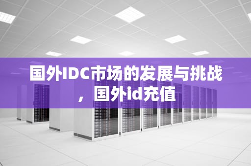 国外IDC市场的发展与挑战，国外id充值