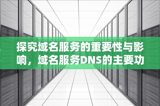 探究域名服务的重要性与影响，域名服务DNS的主要功能是
