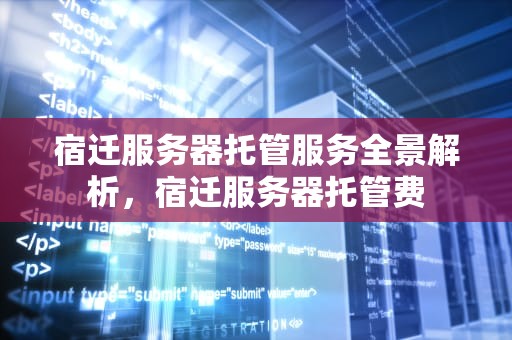 宿迁服务器托管服务全景解析，宿迁服务器托管费