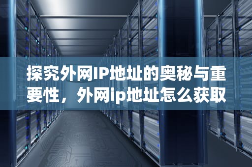 探究外网IP地址的奥秘与重要性，外网ip地址怎么获取