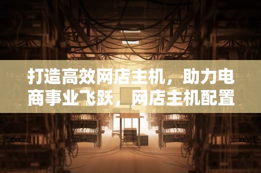 打造高效网店主机，助力电商事业飞跃，网店主机配置