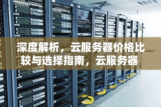 深度解析，云服务器价格比较与选择指南，云服务器 价格对比