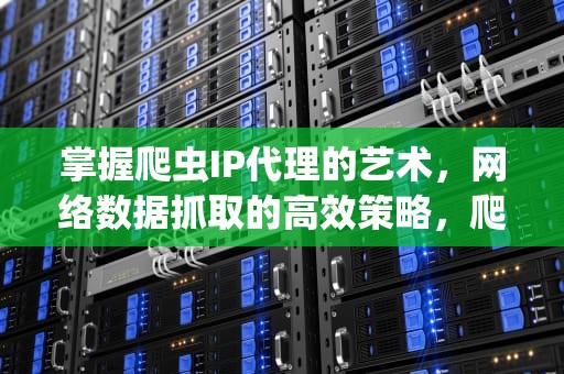 掌握爬虫IP代理的艺术，网络数据抓取的高效策略，爬虫ip代理怎么用