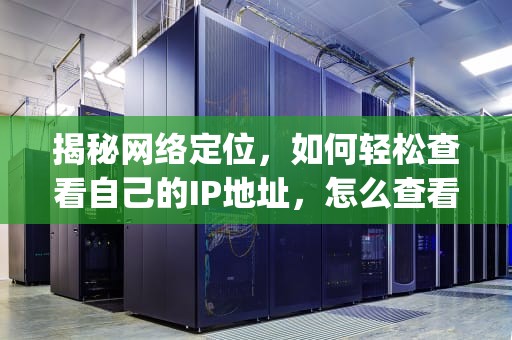 揭秘网络定位，如何轻松查看自己的IP地址，怎么查看自己的ip地址