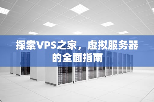 探索VPS之家，虚拟服务器的全面指南