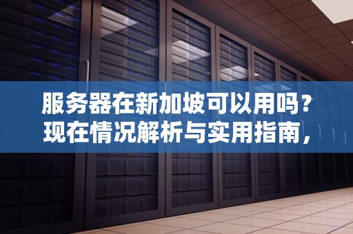 服务器在新加坡可以用吗？现在情况解析与实用指南，服务器在新加坡可以用吗现在还能用吗