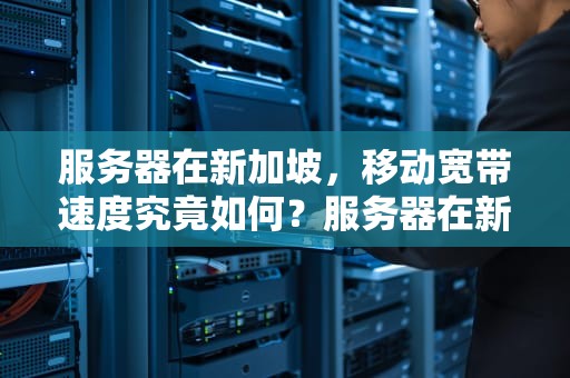 服务器在新加坡，移动宽带速度究竟如何？服务器在新加坡移动宽带慢吗