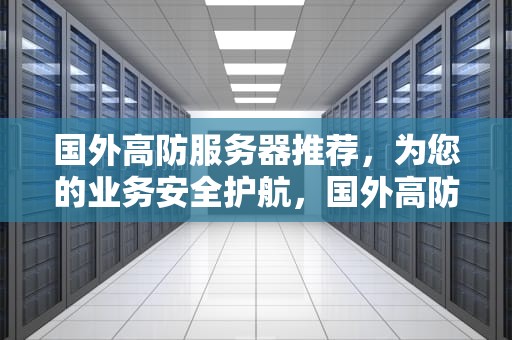 国外高防服务器推荐，为您的业务安全护航，国外高防服务器推荐品牌