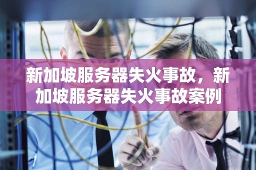 新加坡服务器失火事故，新加坡服务器失火事故案例