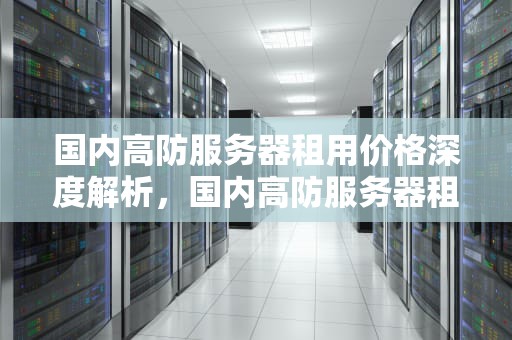国内高防服务器租用价格深度解析，国内高防服务器租用多少钱一个月