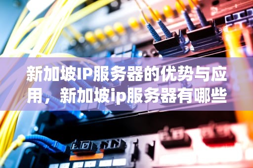 新加坡IP服务器的优势与应用，新加坡ip服务器有哪些