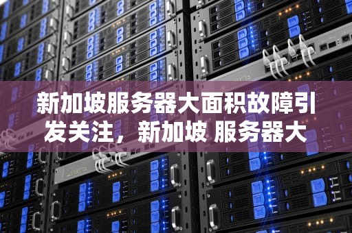 新加坡服务器大面积故障引发关注，新加坡 服务器大面积故障怎么办