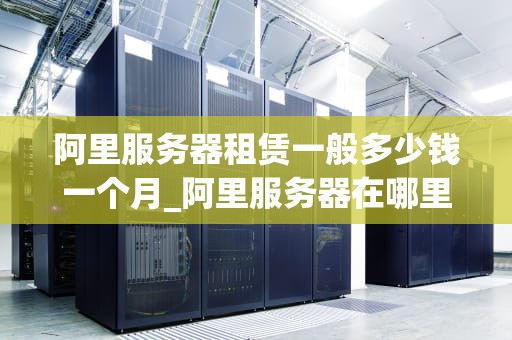 阿里服务器租赁一般多少钱一个月_阿里服务器在哪里租_阿里服务器租赁价格及相关信息解析