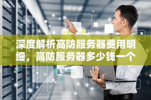 深度解析高防服务器费用明细，高防服务器多少钱一个月