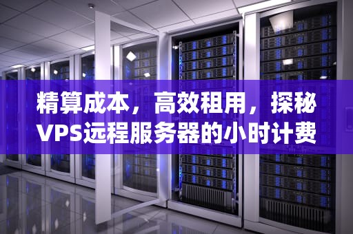 精算成本，高效租用，探秘VPS远程服务器的小时计费模式，vps远程服务器租用一个小时要多少钱