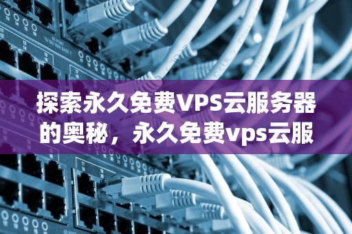 探索永久免费VPS云服务器的奥秘，永久免费vps云服务器有哪些软件