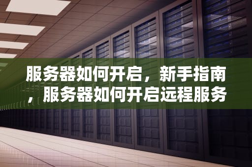 服务器如何开启，新手指南，服务器如何开启远程服务