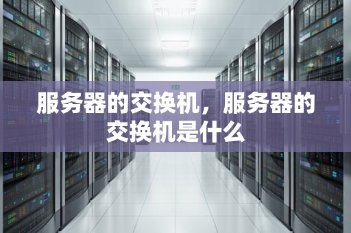 服务器的交换机，服务器的交换机是什么