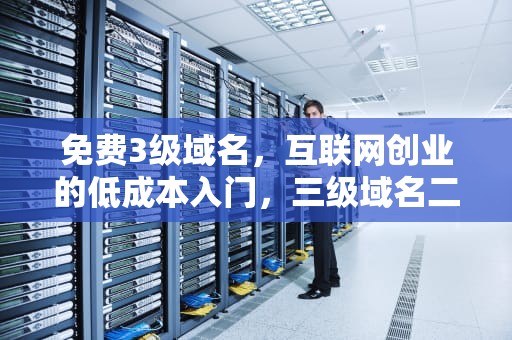 免费3级域名，互联网创业的低成本入门，三级域名二级域名顶级域名
