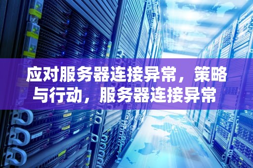 应对服务器连接异常，策略与行动，服务器连接异常 即将退出怎么办