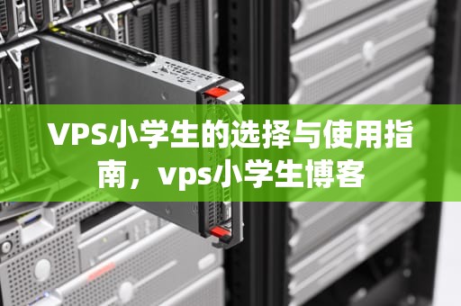 VPS小学生的选择与使用指南，vps小学生博客