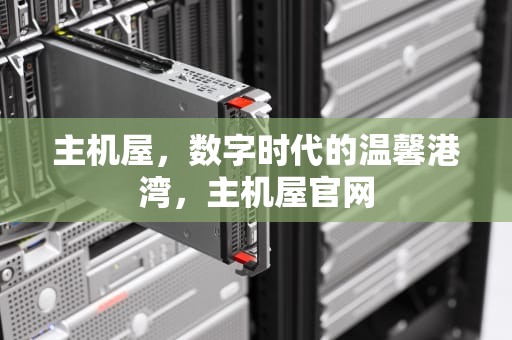 主机屋，数字时代的温馨港湾，主机屋官网