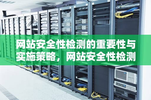 网站安全性检测的重要性与实施策略，网站安全性检测工具
