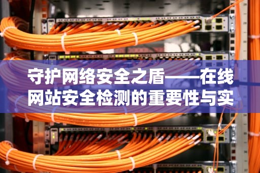 守护网络安全之盾——在线网站安全检测的重要性与实践，在线网站安全检测平台
