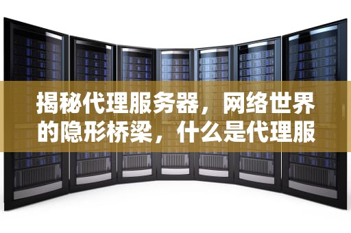 揭秘代理服务器，网络世界的隐形桥梁，什么是代理服务器设置
