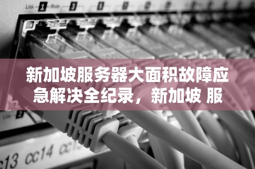 新加坡服务器大面积故障应急解决全纪录，新加坡 服务器大面积故障怎么解决的呢