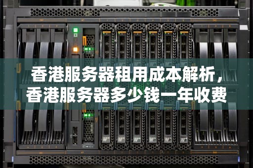 香港服务器租用成本解析，香港服务器多少钱一年收费的