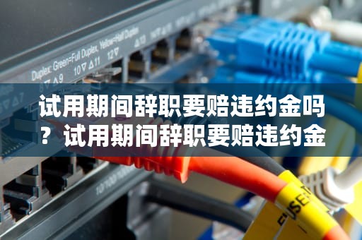 试用期间辞职要赔违约金吗？试用期间辞职要赔违约金吗合法吗