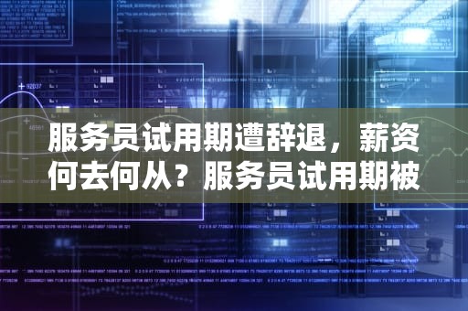 服务员试用期遭辞退，薪资何去何从？服务员试用期被辞退有工资吗合法吗