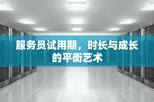 服务员试用期，时长与成长的平衡艺术